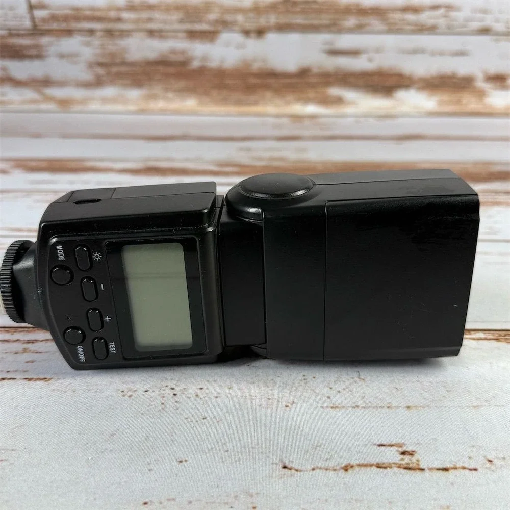 Vivitar DSLR Flash Bounce Zoom Swivel Hot Shoe Mount LCD Display VIV-SF7500